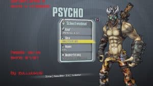 Borderlands 2 Psycho skin pack
